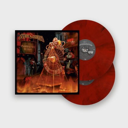 Helloween - Gambling With The Devil (2023 Reissue, Atomic Fire Records, Red Opaque/Orange/Black Marble Vinyl, 2 LPs)