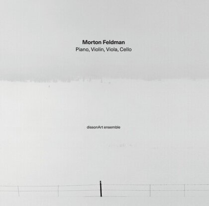 Morton Feldman (1926-1987) & dissonArt Ensemble - Piano, Violin, Viola, Cello (2023 Reissue, God Records, LP)