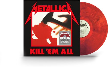 Metallica - Kill 'Em All (2023 Reissue, 2016 Remaster, Red Blue Vinyl, LP)