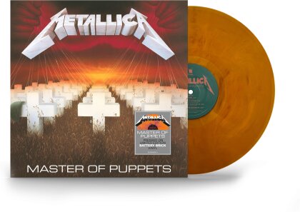 Metallica - Master Of Puppets (2024 Reissue, 2016 Remaster, Orange Purple Vinyl, LP)