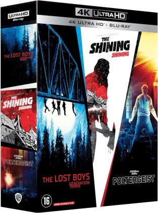 The Lost Boys - Génération perdue / The Shining / Poltergeist (3 4K Ultra HDs + 3 Blu-rays)