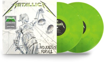 Metallica - And Justice For All (2024 Reissue, 2018 Remaster, Dyers Green Vinyl, 2 LPs)