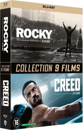 Rocky / Creed - Collection 9 Films (9 Blu-ray)