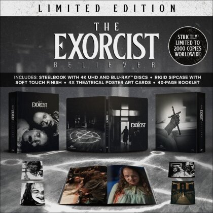The Exorcist: Believer (2023) (Limited Special Edition, Steelbook, 4K Ultra HD + Blu-ray)