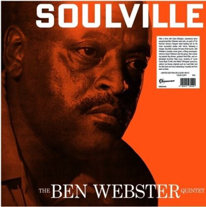 Ben Webster - Soulville (2023 Reissue, Destination Moon Records, LP)