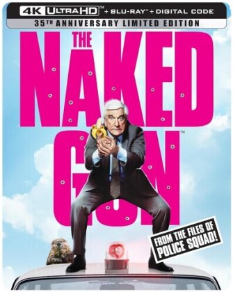 The Naked Gun - From the Files of Police Squad! (1988) (Édition 35ème Anniversaire, Édition Limitée, Steelbook, 4K Ultra HD + Blu-ray)