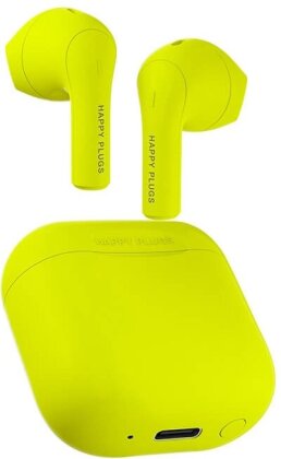 Happy Plugs Headphones Joy In-Ear TWS - neon yellow