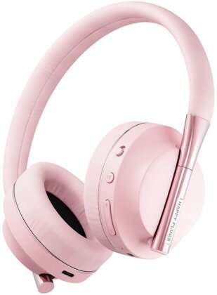 Happy Plugs Headphones PLAY - pink gold