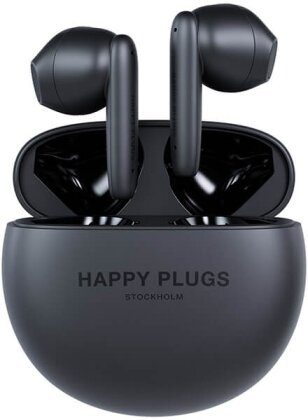 Happy Plugs Headphones Joy Lite - black