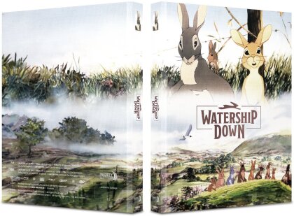 Watership Down (1978) (Cover C, Édition Limitée, Mediabook, Blu-ray + DVD)