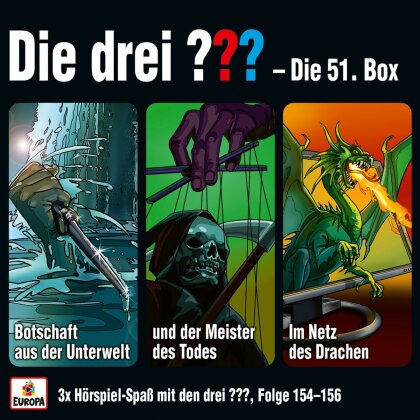 Die Drei ??? - 51. Box (Folgen 154 - 156) (3 CD)