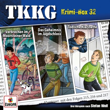 TKKG - Krimi-Box 32 (Folgen 215,216,217) (3 CDs)