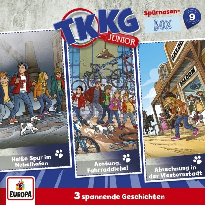 TKKG Junior - Spürnasen-Box 9 (Folgen 25,26,27) (3 CDs)