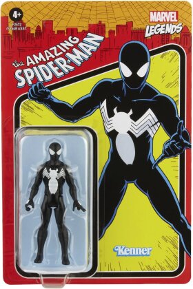 Figurine - Marvel Legends Retro - Symbiote Spider-Man - 10 cm