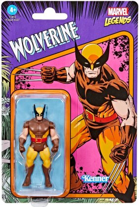 Figurine - Marvel Legends Retro - Wolverine - 10 cm