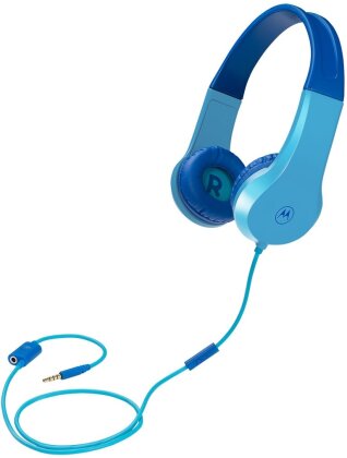Motorola Moto JR200 Kids Over-ear Headphones - blue