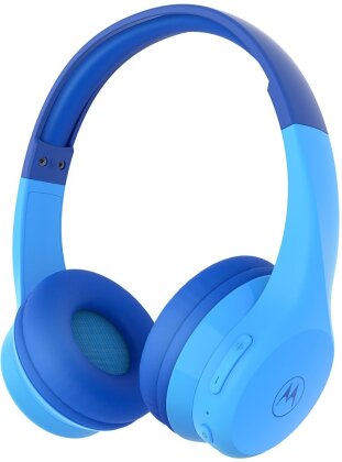 Motorola Moto JR300 Wireless Kids Over-ear Headphones - blue