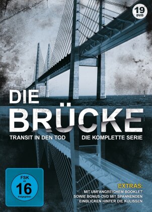 Die Brücke - Transit in den Tod - Die komplette Serie (Neuauflage, 19 DVDs)