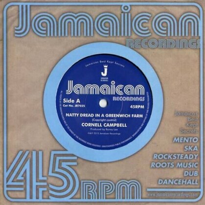 Cornell Campbell - Natty Dread In A Greenwich Farm / Version (7" Single)
