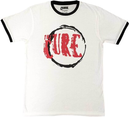 The Cure Unisex Ringer T-Shirt - Circle Logo