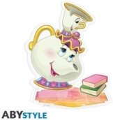 Disney - Abystyle Studio Disney Beauty And The Beast Chips & Mrs Pott Acryl Figure