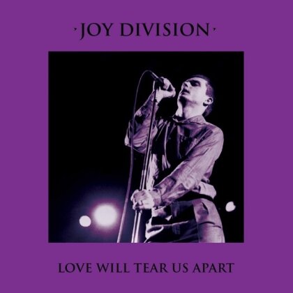 Joy Division - Love Will Tear Us Apart (2023 Reissue, Cleopatra, Purple/Black Splatter Vinyl, 7" Single)