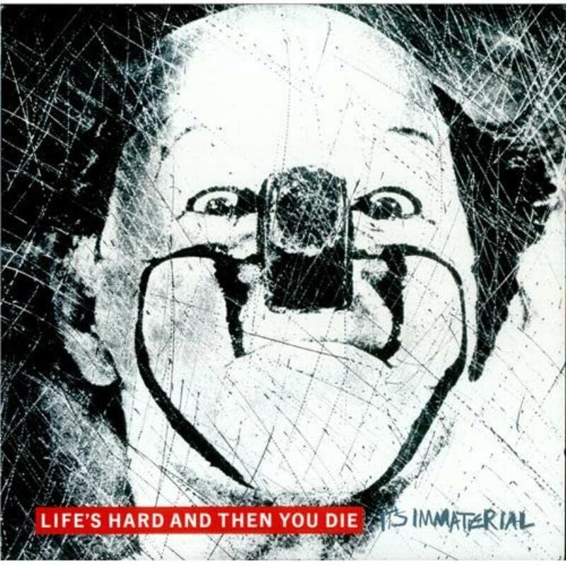 It's Immaterial - Life's Hard & Then You Die Red Vinyl, LP