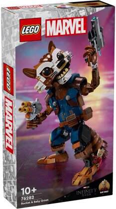Rocket & Baby Groot - Lego Marvel Super Heroes, 566