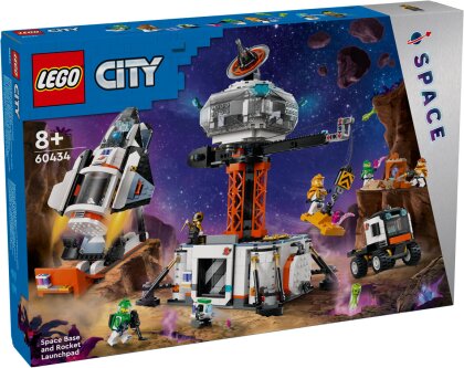 Raumbasis mit Startrampe - Lego City, 1422 Teile,