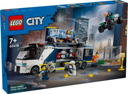 Polizeitruck mit Labor - Lego City, 674 Teile,