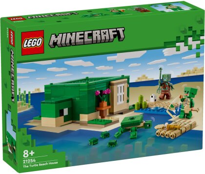 Das Schildkrötenstrandhaus - Lego Minecraft, 234 Teile,