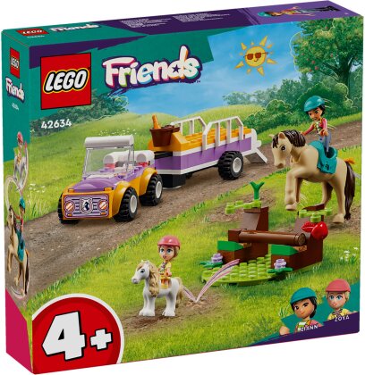 Pferde- und Pony-Anhänger - Lego Friends, 105 Teile,