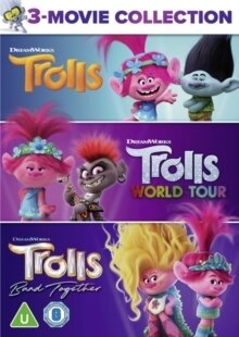 Trolls 1-3 - 3 Movie Collection (3 DVDs)