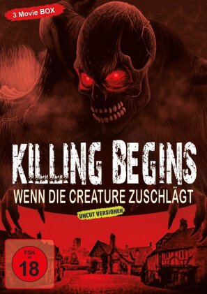 Killing Begins - Wenn die Creature zuschlägt (Uncut, 3 DVDs)