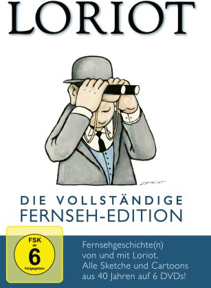 Loriot - Die vollständige Fernseh-Edition (Riedizione, 6 DVD)
