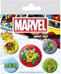 Loki - Loki (Comic) Badge Pack