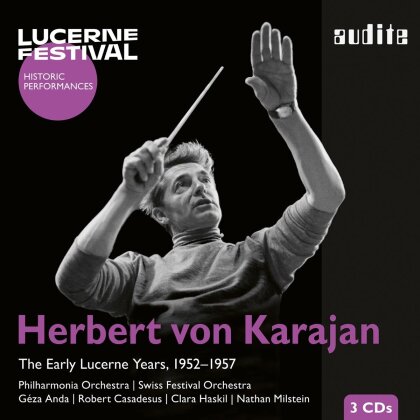 Herbert von Karajan & Ludwig van Beethoven (1770-1827) - The Early Lucerne Years 1952-1957 (3 CDs)
