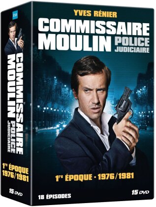Commissaire Moulin - Police judiciaire - 1re Époque - 1976/1981 (15 DVDs)