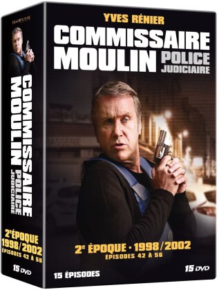 Commissaire Moulin - Police judiciaire - 2e Époque - 1998/2002 (15 DVDs)