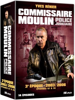 Commissaire Moulin - Police judiciaire - 3e Époque - 2003/2006 (14 DVDs)