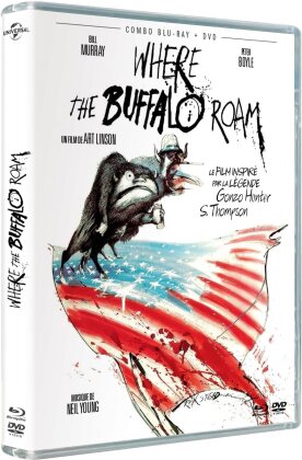Where the Buffalo Roam (1980) (Flip cover, Blu-ray + DVD)