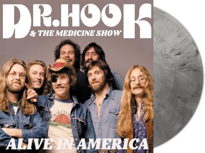 Dr. Hook & The Medicine Show - Alive In America (2023 Reissue, Limited Edition, Silver Marble Vinyl, 2 LPs)