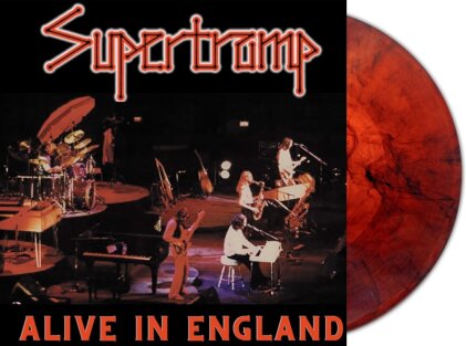 Supertramp - Alive In England (Gatefold, Limited Edition, Red Marble Vinyl, 2 LPs)