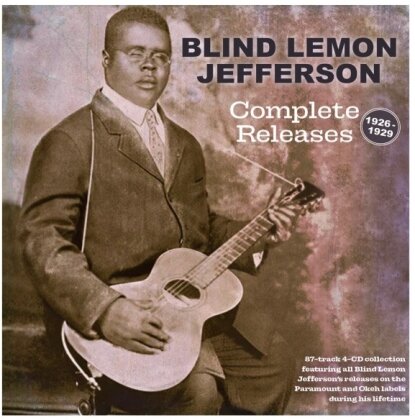 Blind Lemon Jefferson - Complete Releases 1926-29 (4 CDs)