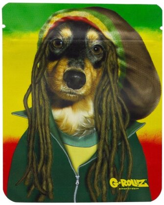 G-Rollz Pets Rock Reggae Smellproof Bags 100 x 125mm 8pcs