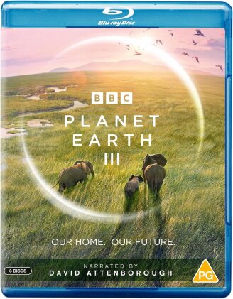 Planet Earth 3 - TV Mini Series (BBC Earth, 3 Blu-ray)