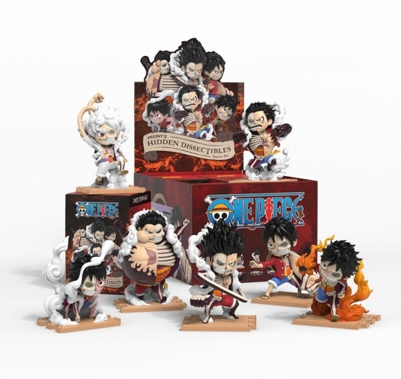One Piece: Blind Box Hidden Dissectibles Serie 6 (Ruffy Gear's) Mighty Jaxx