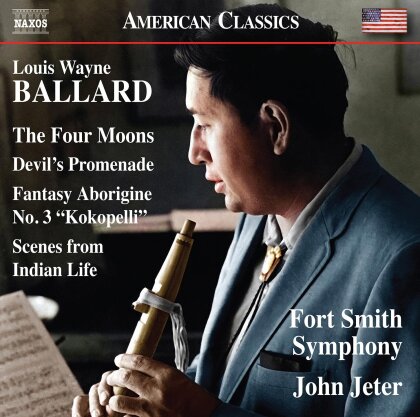 Louis Wayne Ballard (1931-2007), John Jeter & Fort Smith Symphony - Devil's Promenade - Fantasy Aborigine No. 3 - The Four Moons, Scenes From Indian Life
