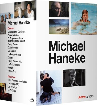 Michael Haneke - 12 films / 5 téléfilms (15 Blu-rays)