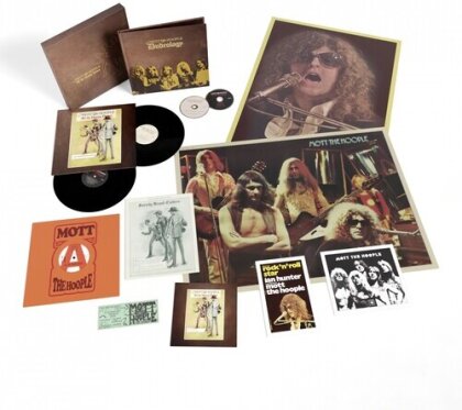 Mott The Hoople - All The Young Dudes (2023 Reissue, + Poster, with Book, Madfish Records UK, Édition 50ème Anniversaire, 4 LP)